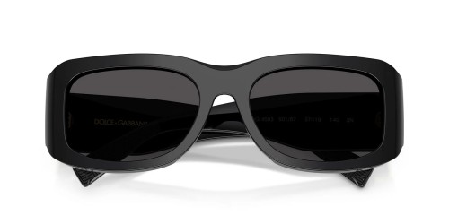 DOLCE & GABBANA DG4503 - ​501/87 - ​57 Sonnenbrillen Schwarz Eckig