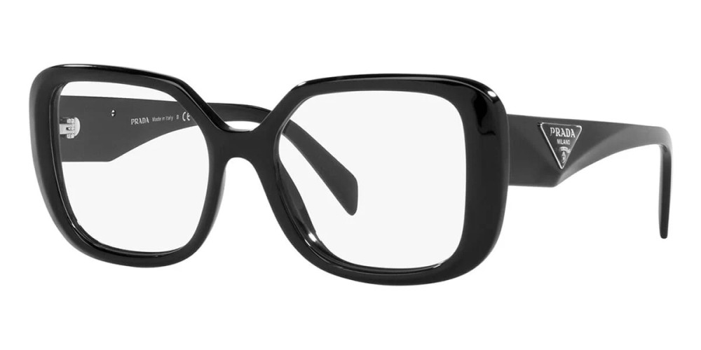 PRADA PR 10ZV - ​1AB1O1 - ​53 Brillenfassungen Schwarz Eckig