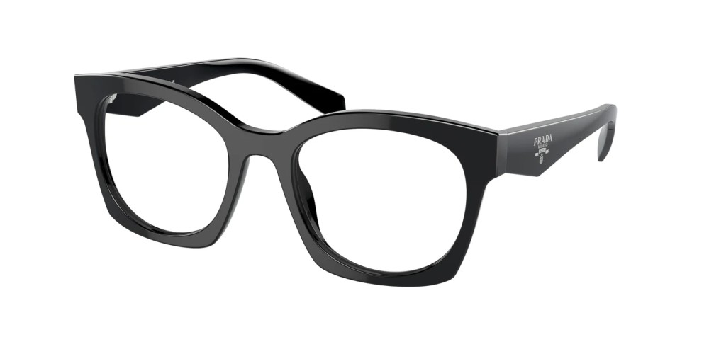 PRADA PR A05V - ​16K1O1 - ​52 Brillenfassungen Schwarz Eckig
