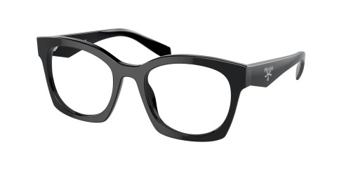 PRADA PR A05V - ​16K1O1 - ​52 Brillenfassungen Schwarz Eckig