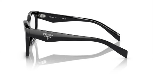 PRADA PR A05V - ​16K1O1 - ​52 Brillenfassungen Schwarz Eckig
