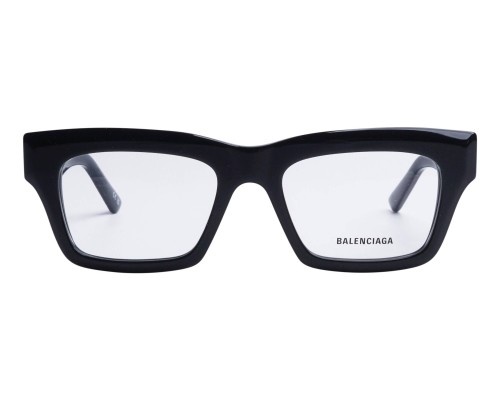 Balenciaga BB0240O - 001 - 52 Brillenfassungen Schwarz Eckig