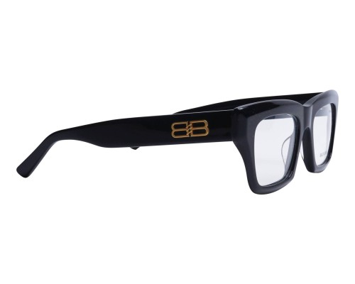 Balenciaga BB0240O - 001 - 52 Brillenfassungen Schwarz Eckig
