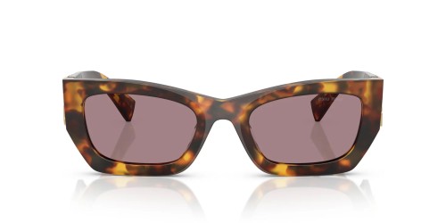 MIU MIU MU 09WS - 14L20I - 53 Sonnenbrillen Havanna Eckig