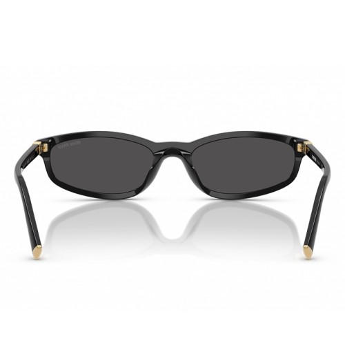 MIU MIU MU A06S - 16K08Z - 54 Sonnenbrillen Schwarz Oval
