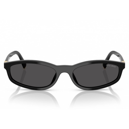 MIU MIU MU A06S - 16K08Z - 54 Sonnenbrillen Schwarz Oval
