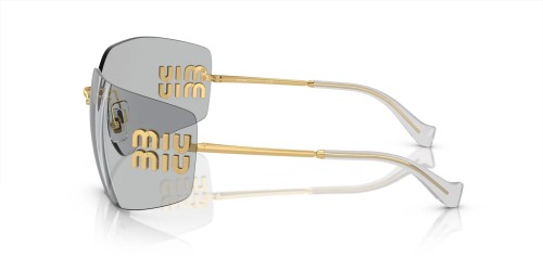 MIU MIU MU 54YS - 5AK30B - 80 Sonnenbrillen Gold Schild