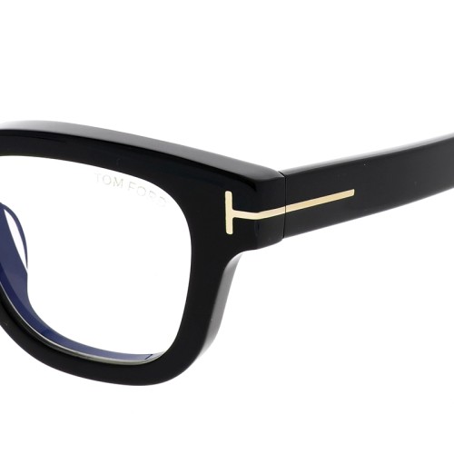Tom Ford TF6072-D-B ECO - 001 - 49 Brillenfassungen Schwarz Eckig