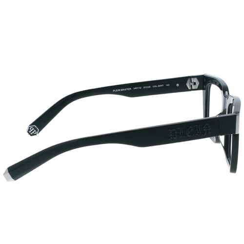 Philipp Plein VPP112 MASTER - 06WT - 51 Brillenfassungen Schwarz Eckig