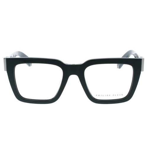 Philipp Plein VPP112 MASTER - 06WT - 51 Brillenfassungen Schwarz Eckig