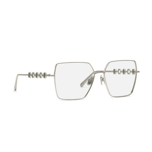 Philipp Plein VPP071 DELIGHT - 0523 - 57 Brillenfassungen Silber Eckig