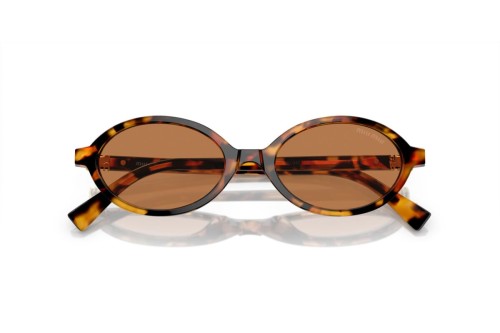 MIU MIU MU 04ZS - ​19P2Z1 - ​50 Sonnenbrillen Havanna Oval