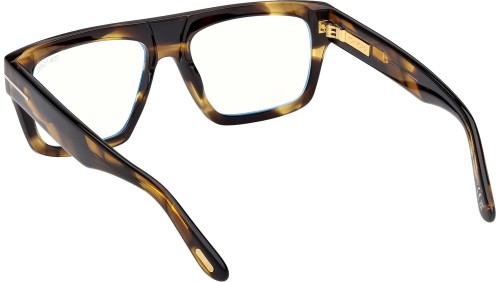 Tom Ford TF6084-B - 056 - 56 - MIT BLAU-VIOLETTEM LICHTFILTER-GLÄSERN Brillenfassungen Eckig