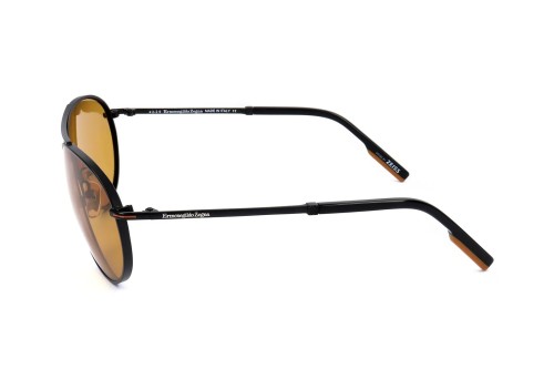 Zegna EZ0139 - 02E - 62 Sonnenbrillen Schwarz Pilot (Aviator)