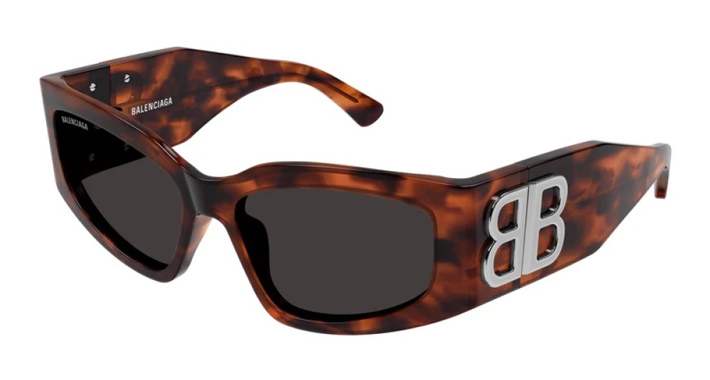 Balenciaga BB0321S - 003 - 57 Sonnenbrillen Havanna Cat Eye
