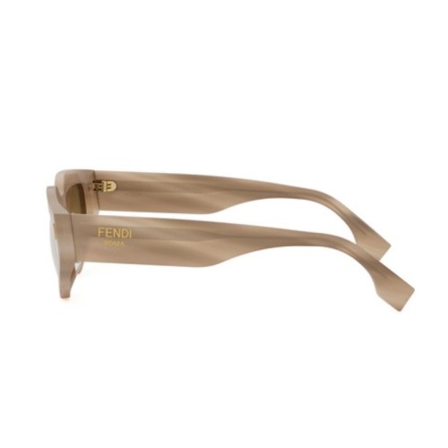 Fendi FE40163U - 59E - 54 Sonnenbrillen Braun Cat Eye