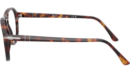 Persol 0PO3371V - 24 - 55 Brillenfassungen Havanna Pilot (Aviator)