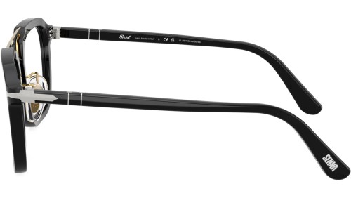 Persol PO0204V - 95 - 54 Brillenfassungen Schwarz Pilot (Aviator)