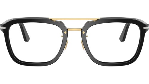 Persol PO0204V - 95 - 54 Brillenfassungen Schwarz Pilot (Aviator)