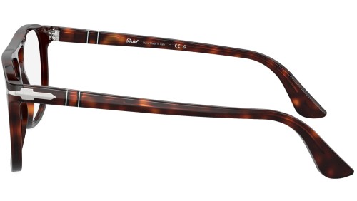 Persol PO3329V - 24 - 54 Brillenfassungen Havanna Pilot (Aviator)