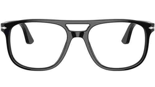 Persol PO3329V - 95 - 54 Brillenfassungen Schwarz Pilot (Aviator)