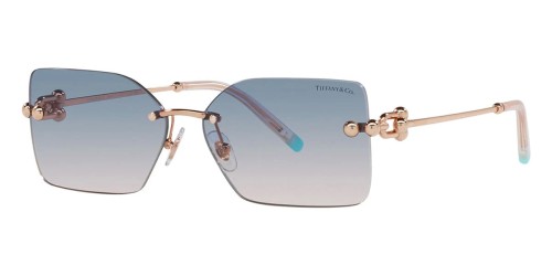 TIFFANY & CO. TF3088 - 610516 - 59 Sonnenbrillen Gold Eckig