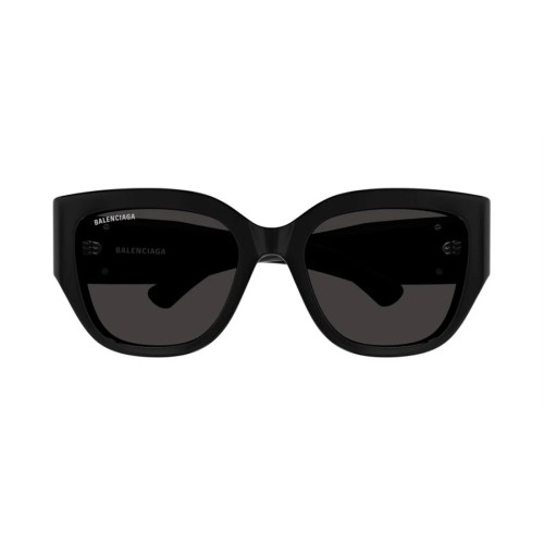 Balenciaga BB0323SK - 001 - 55 Sonnenbrillen Schwarz Eckig