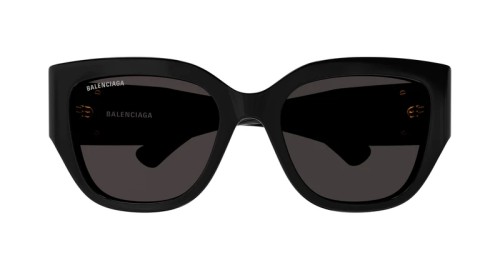 Balenciaga BB0323SK - 002 - 55 Sonnenbrillen Schwarz Eckig