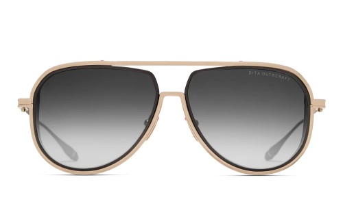 Dita OUTRCRAFT DTS188-A TITANIUM - 01 - 59 Sonnenbrillen Gold Pilot (Aviator)