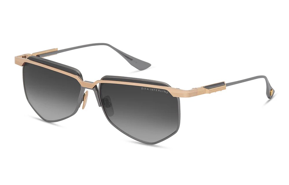Dita INTERLINE DTS194-A - 02 - 60 Sonnenbrillen Pilot (Aviator)