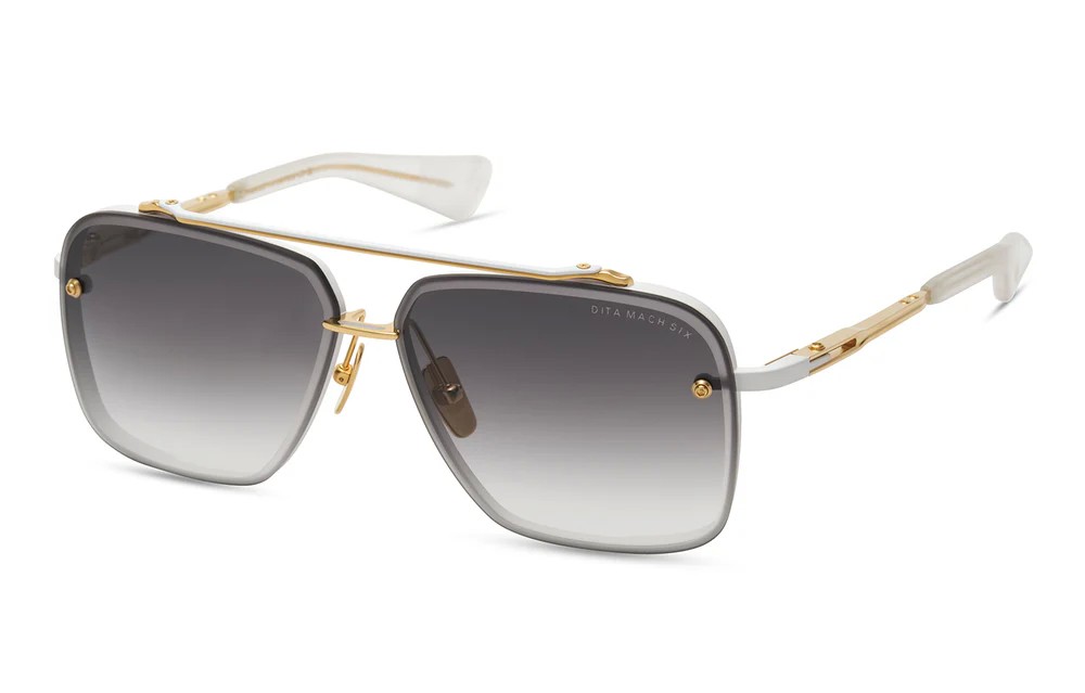 Dita MACH SIX//TITANIUM DTS121 - 07 - 62 Sonnenbrillen Pilot (Aviator)