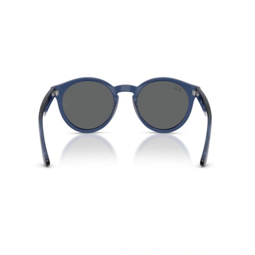 Ray-Ban R0505S - 6708GR - 52 Sonnenbrillen Blau Rund