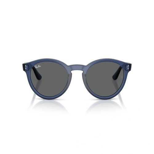 Ray-Ban R0505S - 6708GR - 52 Sonnenbrillen Blau Rund
