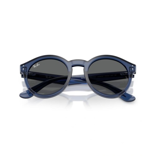 Ray-Ban R0505S - 6708GR - 52 Sonnenbrillen Blau Rund