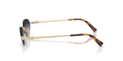 MIU MIU MU A54S - ZVN5D1 - 51 Sonnenbrillen Gold Oval