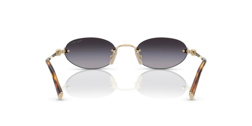 MIU MIU MU A54S - ZVN5D1 - 51 Sonnenbrillen Gold Oval