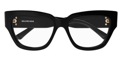Balenciaga BB0326O - 001 - 53 Brillenfassungen Schwarz Eckig