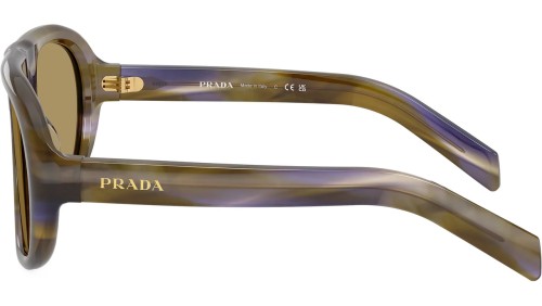 PRADA PR C05S - 23G70G - 57 Sonnenbrillen Pilot (Aviator)