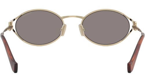 MIU MIU MU 52YS - ZVN80Q - 54 Sonnenbrillen Gold Oval