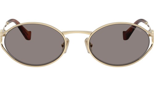 MIU MIU MU 52YS - ZVN80Q - 54 Sonnenbrillen Gold Oval