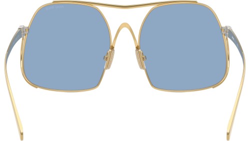 MIU MIU MU A55S - 5AK30U - 57 Sonnenbrillen Gold Eckig