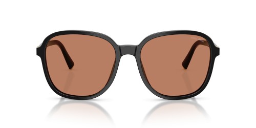 MIU MIU MU B01S - 16K90Q - 58 Sonnenbrillen Schwarz Kissenform (Abgerundet)