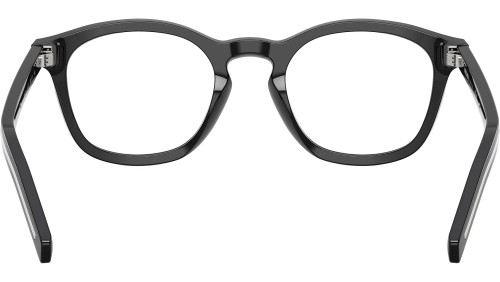 PRADA PR C04V - 16K1O1 - 51 Brillenfassungen Schwarz Kissenform (Abgerundet)