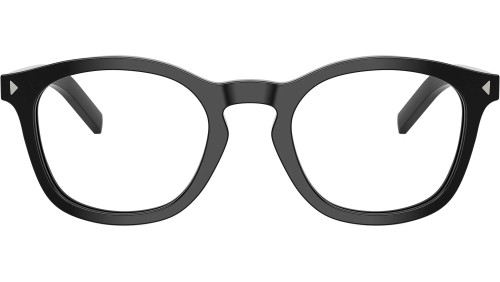 PRADA PR C04V - 16K1O1 - 51 Brillenfassungen Schwarz Kissenform (Abgerundet)