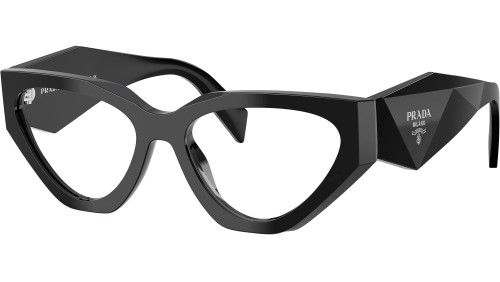 PRADA PR C07V - 16K1O1 - 54 Brillenfassungen Schwarz Cat Eye
