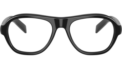 PRADA PR C12V - 16K1O1 - 54 Brillenfassungen Schwarz Pilot (Aviator)