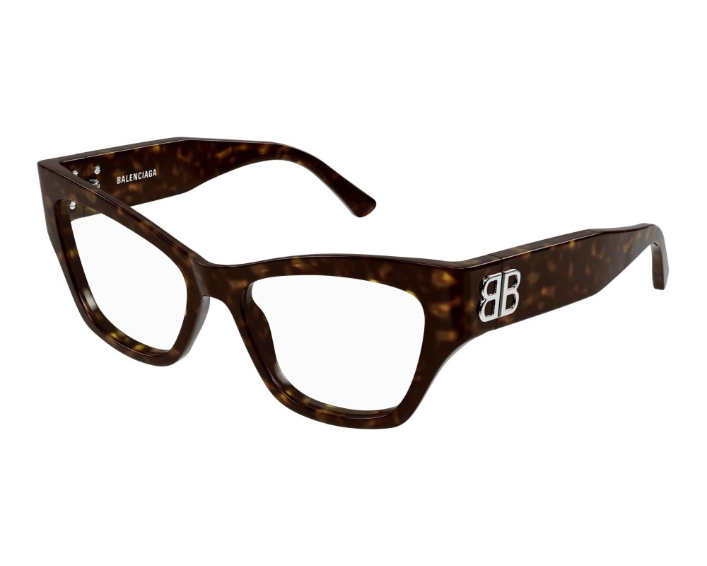 Balenciaga BB0362O - 002 - 54 Brillenfassungen Cat Eye
