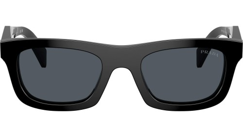 PRADA PR C06S - 16K70B - 50 Sonnenbrillen Schwarz Kissenform (Abgerundet)