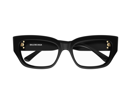 Balenciaga BB0363O - 001 - 54 Brillenfassungen Schwarz Eckig