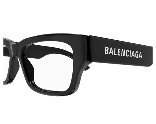 Balenciaga BB0376O - 001 - 54 Brillenfassungen Schwarz Eckig